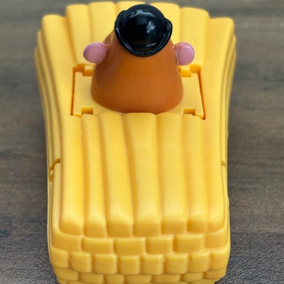 VINTAGE 1998 MR. POTATO HEAD Burger King Toy “Indy Fry Hundred" Speedster Car - Picture 9 of 9